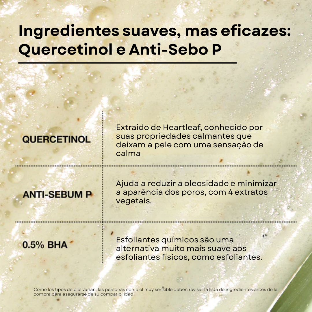 Anua Espuma de Limpeza Profunda para Poros Heartleaf Quercetinol