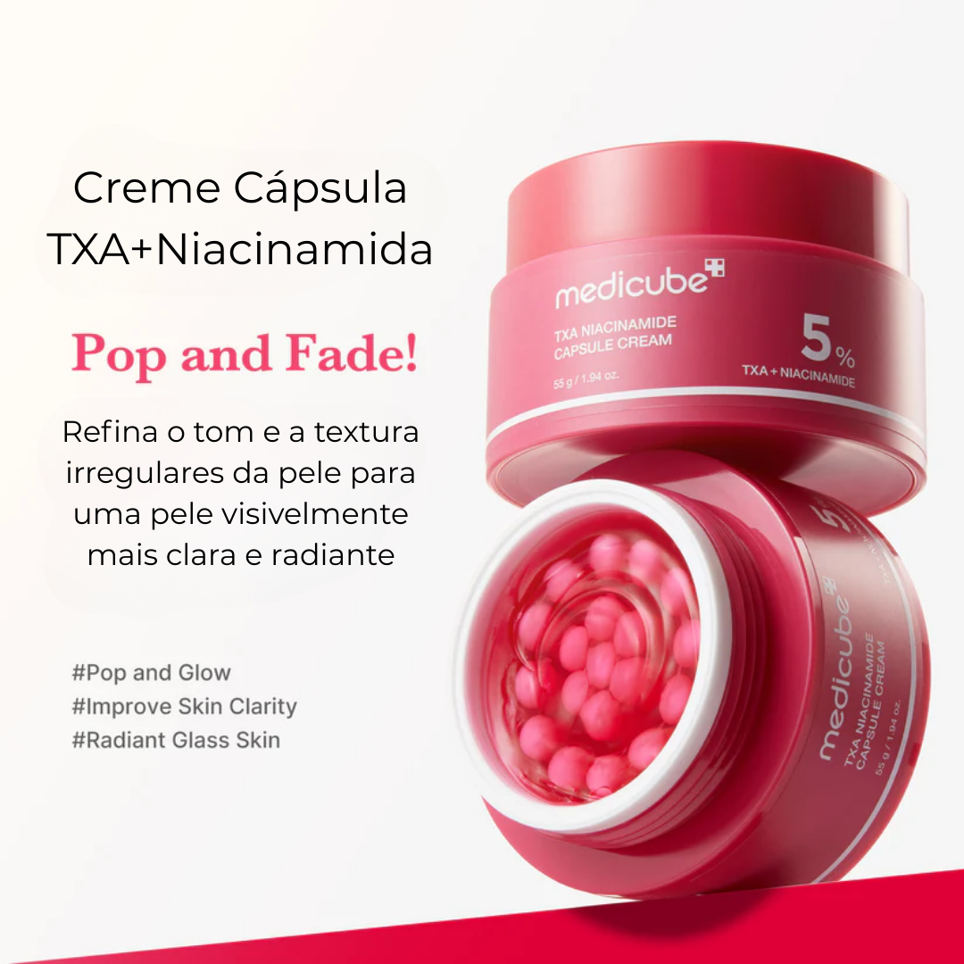 Creme Medicube TXA + Niacinamida em Cápsulas