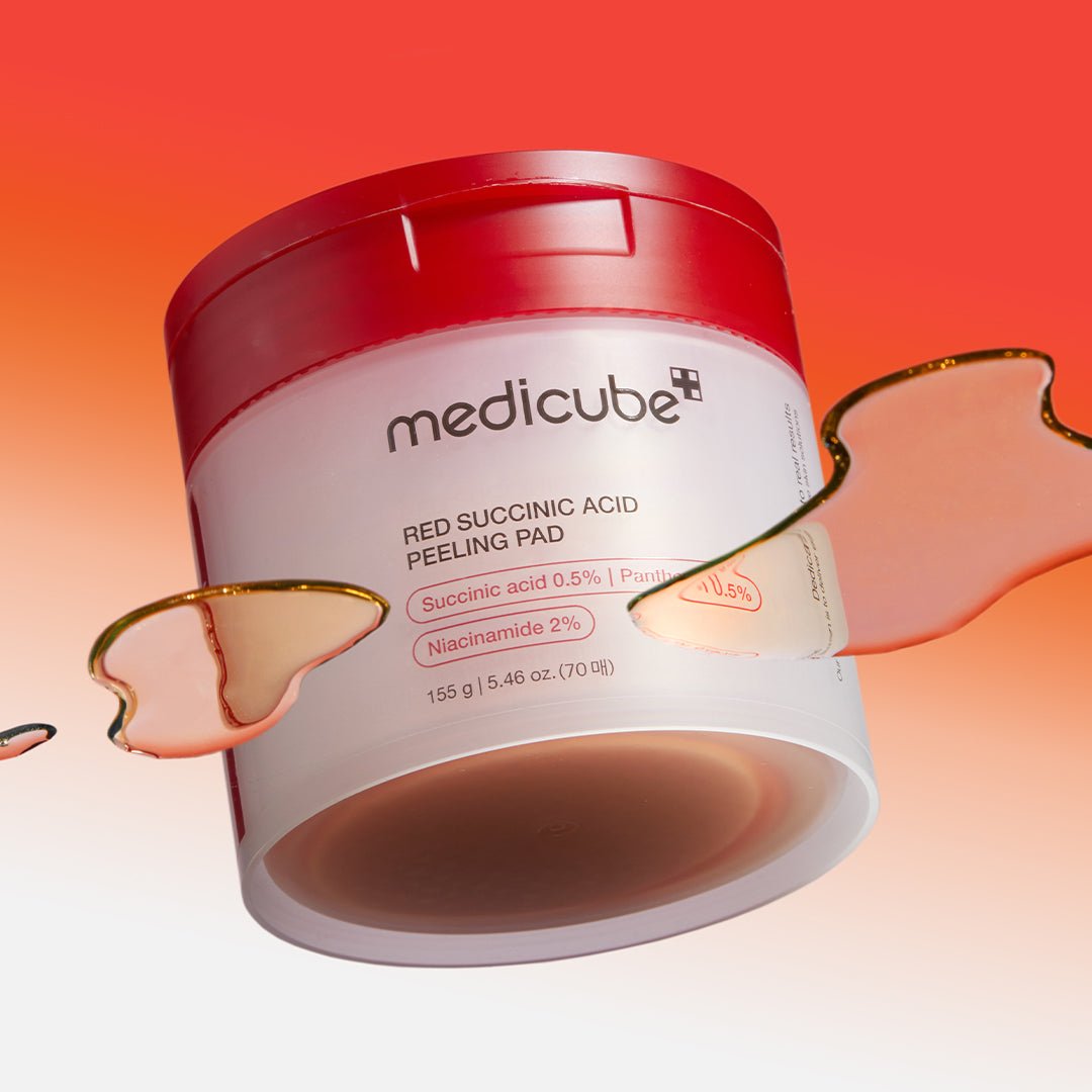 Discos Medicube Ácido Succínico com Pantenol