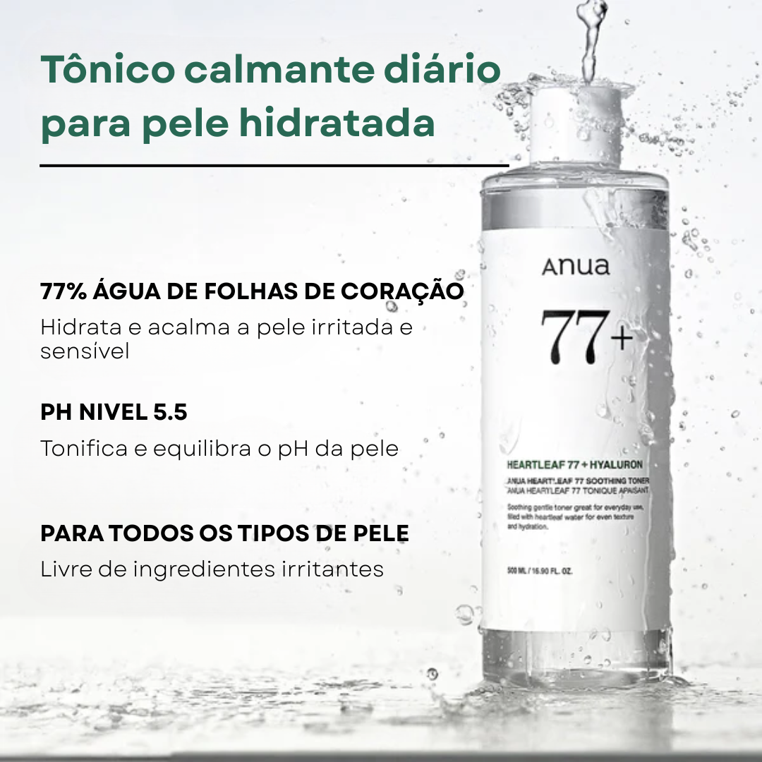 Tônico Anua Calmante Heartleaf 77