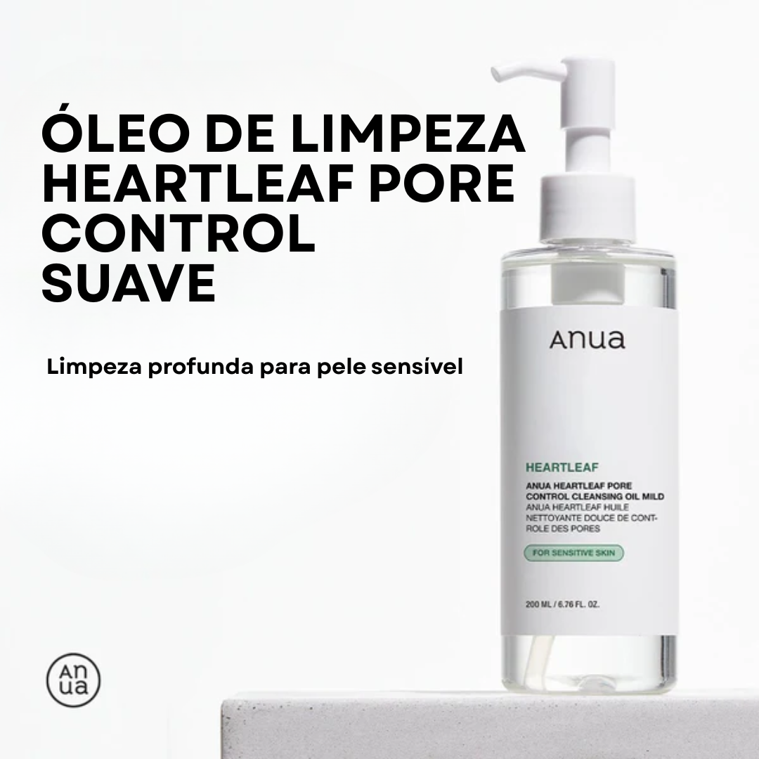 Óleo de Limpeza Anua Suave para Poros Heartleaf