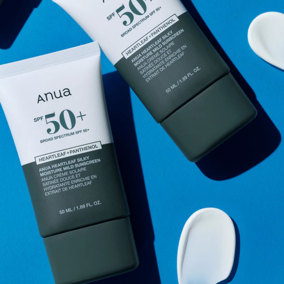 Protetor Solar Anua Suave e Hidratante Heartleaf Silky