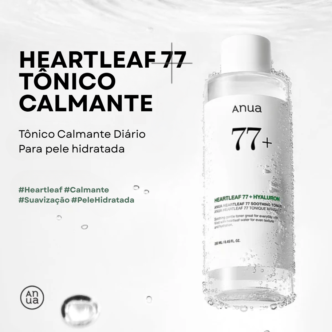 Tônico Anua Calmante Heartleaf 77