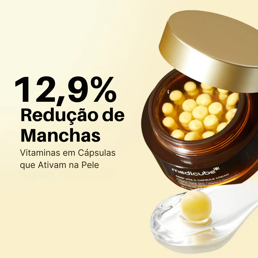Creme Medicube Vitamina C em Cápsulas