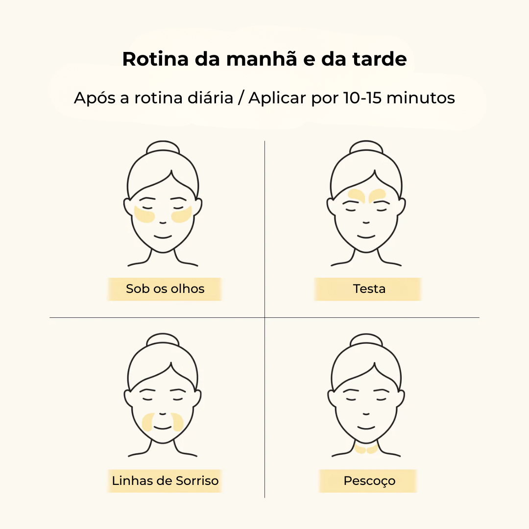 Máscara de Olhos Abib Collagen Jericho Rose