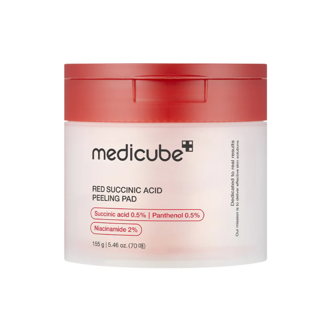 Discos Medicube Ácido Succínico com Pantenol