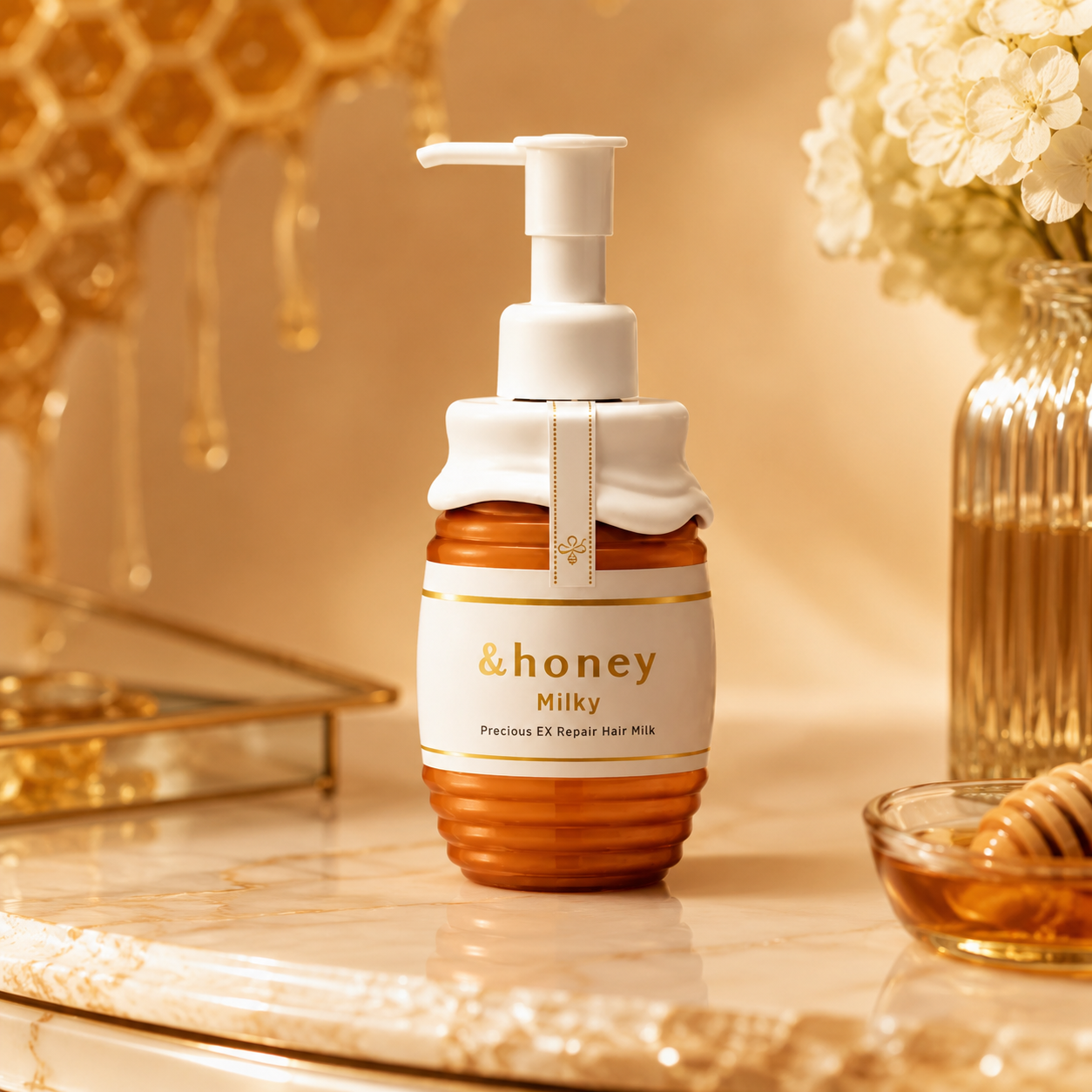 Leave-in &honey Milky Precious EX Repair Milk Step 3.0