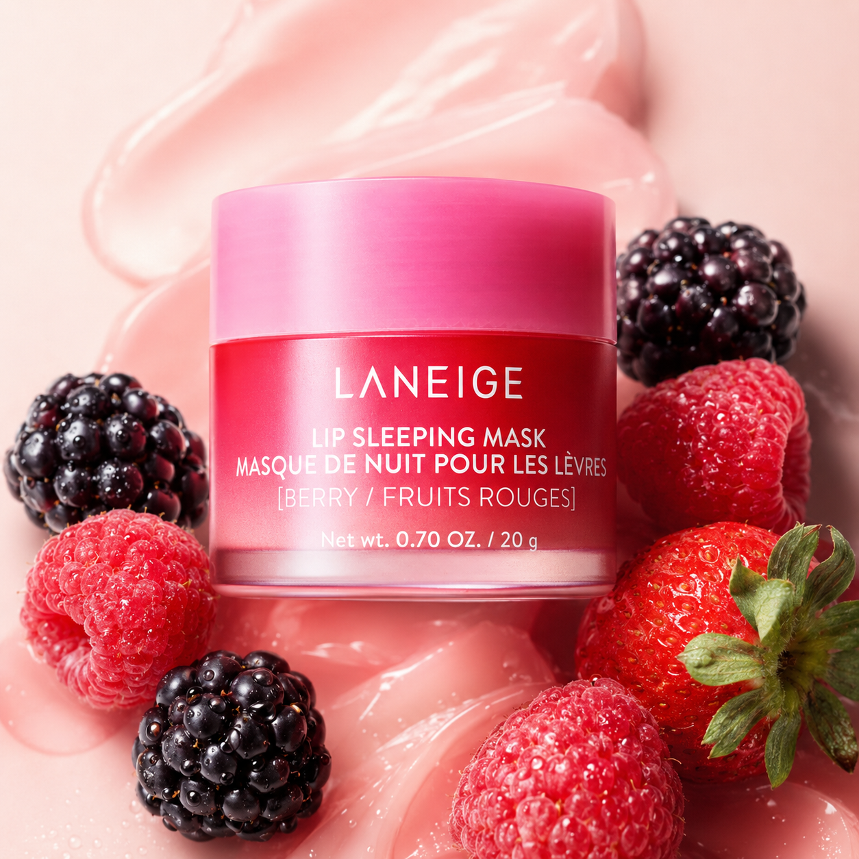 Máscara Labial Noturna Hidratante Laneige