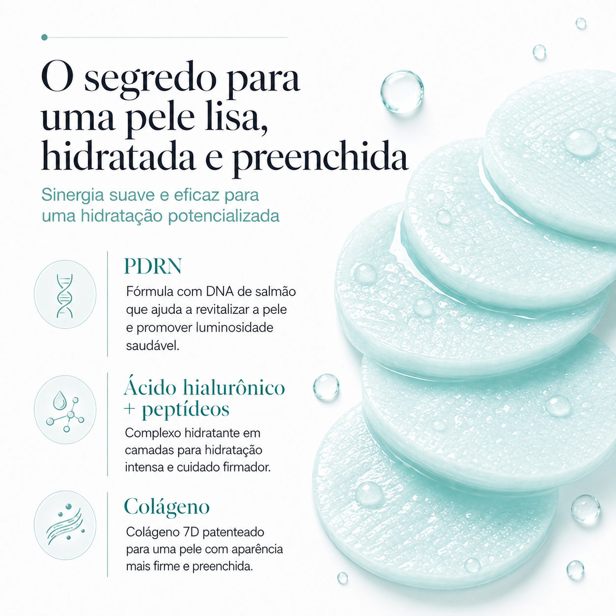 Pads Hidratantes Anua  PDRN 100 Hyaluronic Acid Glow Discos