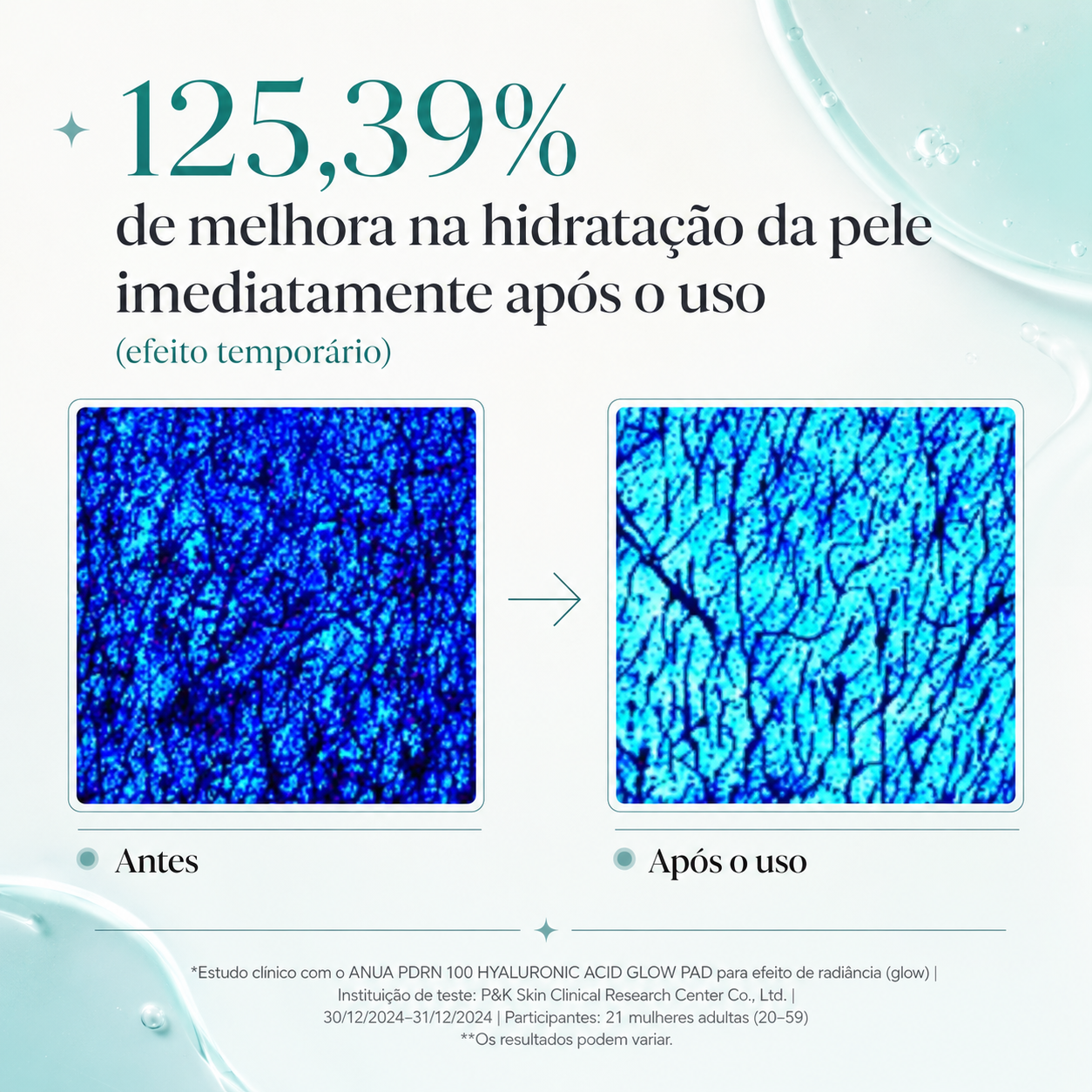 Pads Hidratantes Anua  PDRN 100 Hyaluronic Acid Glow Discos