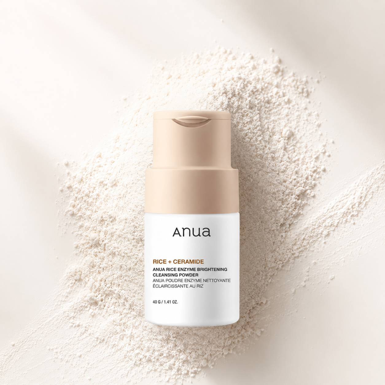 Pó de Limpeza Iluminador Anua Rice Enzyme Brightening