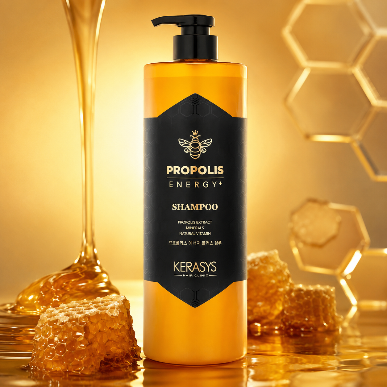 Shampoo Kerasys Propolis Shine Energy Plus